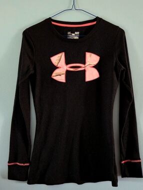 Under Armour Waffle Long Sleeve Base Layer Top Ladies Small